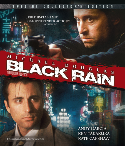 Black Rain - German Blu-Ray movie cover