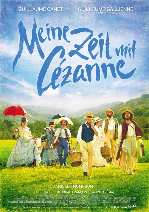 C&eacute;zanne et moi - German Movie Poster