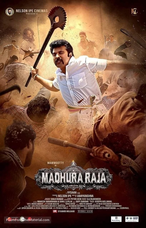 Madhura Raja - Indian Movie Poster