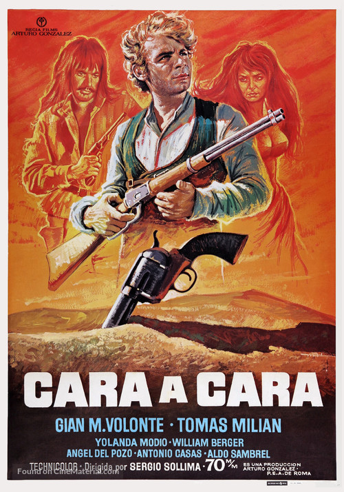 Faccia a faccia - Spanish Movie Poster