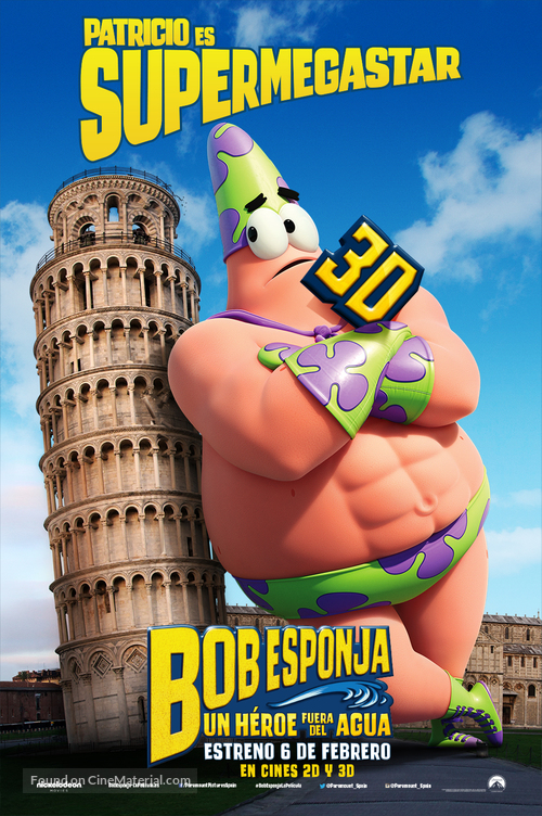 The SpongeBob Movie: Sponge Out of Water - Spanish Movie Poster