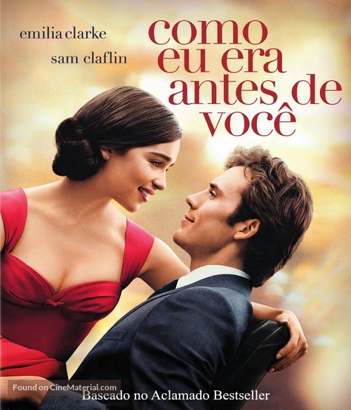 Me Before You - Brazilian Blu-Ray movie cover