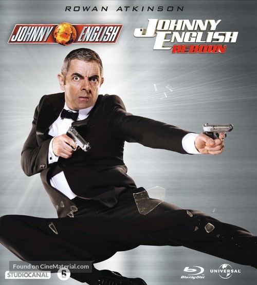 Johnny English - Dutch Blu-Ray movie cover