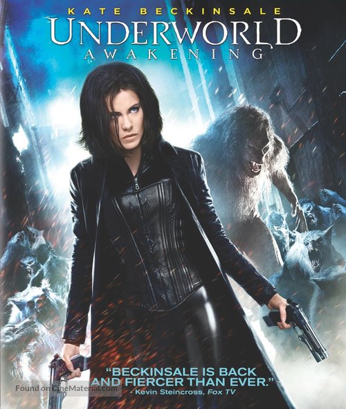 Underworld: Awakening - Blu-Ray movie cover