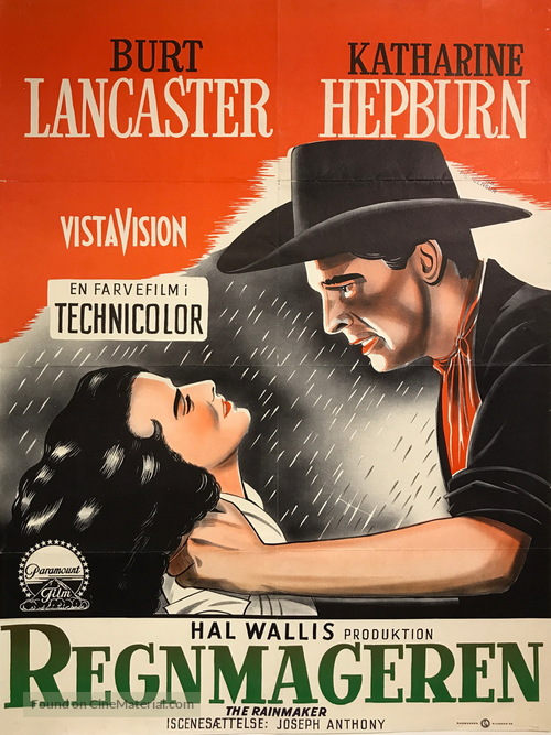 The Rainmaker - Danish Movie Poster