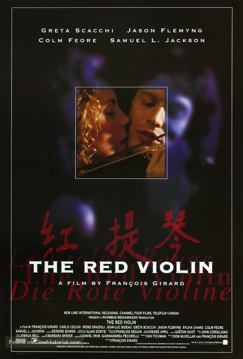 The Red Violin - Movie Poster