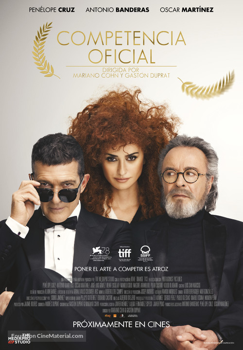 Competencia oficial - Spanish Movie Poster