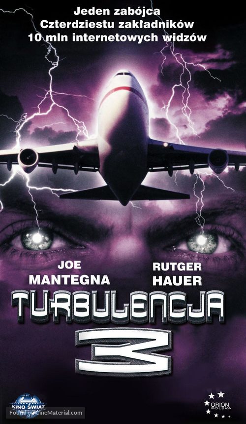 Turbulence 3: Heavy Metal - Polish VHS movie cover