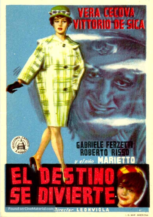 Ballerina e Buon Dio - Spanish Movie Poster