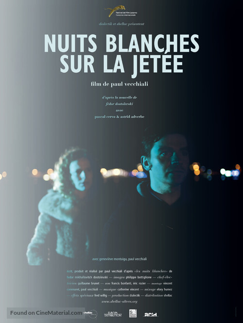 Nuits blanches sur la jet&eacute;e - French Movie Poster