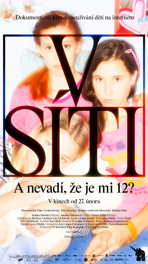 V s&iacute;ti - Czech Movie Poster