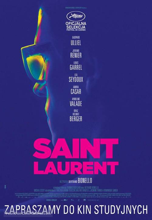 Saint Laurent - Polish Movie Poster