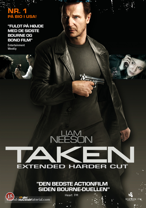 Taken - Danish DVD movie cover