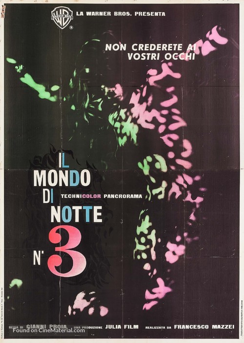 Mondo di notte numero 3 - Italian Movie Poster