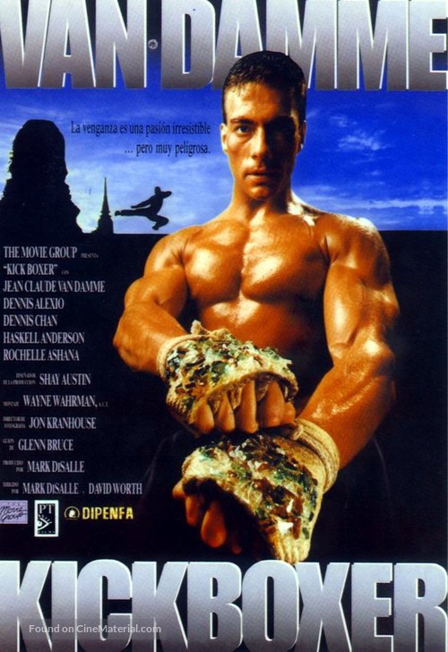 Kickboxer - Spanish Movie Poster