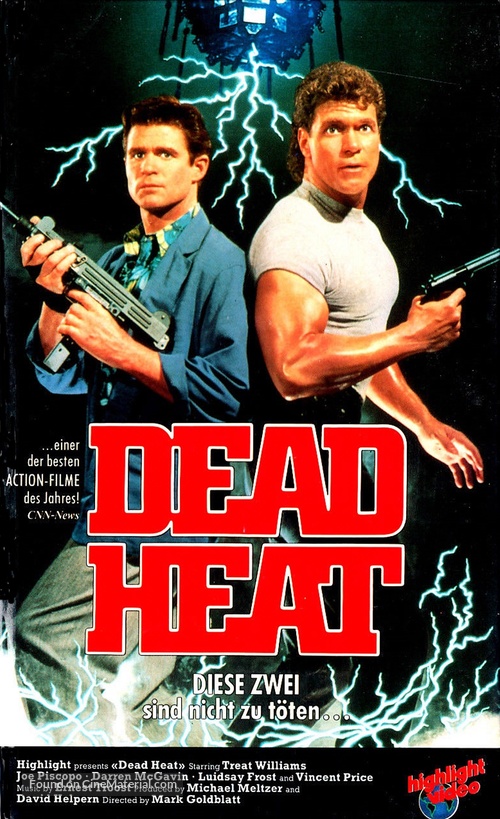 Dead Heat - German VHS movie cover