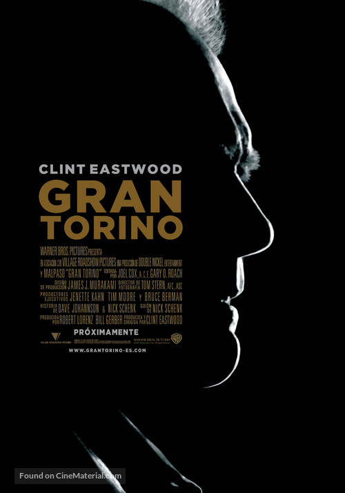 Gran Torino - Spanish Movie Poster