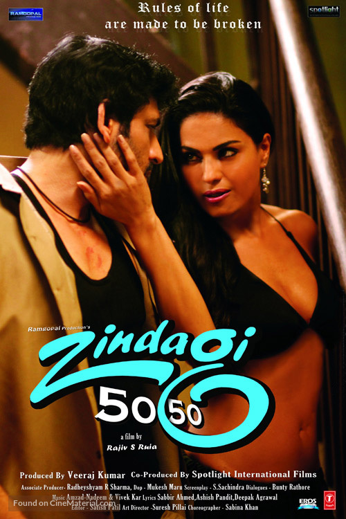 Zindagi 50 50 - Indian Movie Poster