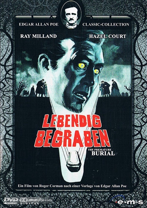 Premature Burial - German DVD movie cover