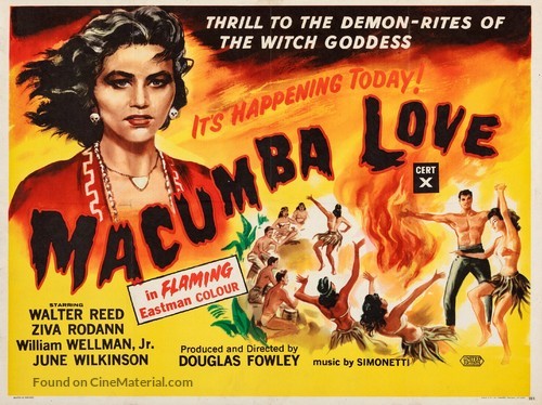 Macumba Love - British Movie Poster