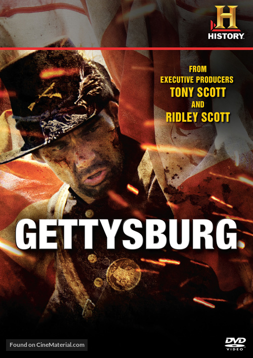 Gettysburg - DVD movie cover
