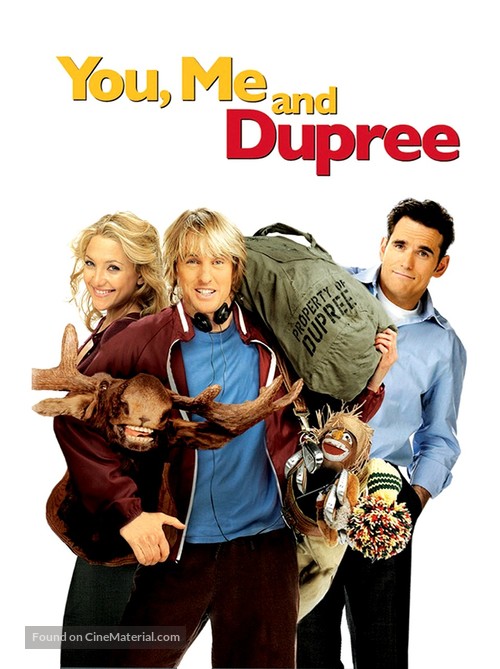 You, Me and Dupree - DVD movie cover