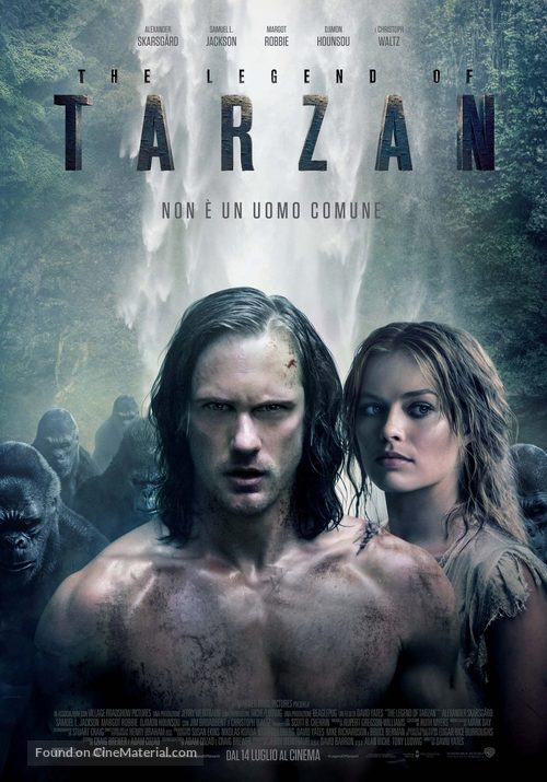 The Legend of Tarzan - Italian Movie Poster