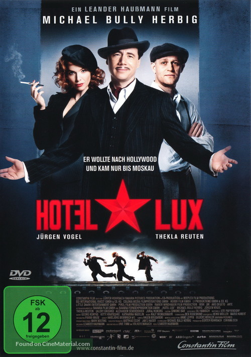 Hotel Lux - German DVD movie cover