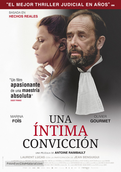 Une intime conviction - Spanish Movie Poster