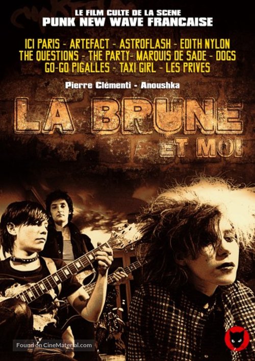 La brune et moi - French Movie Poster