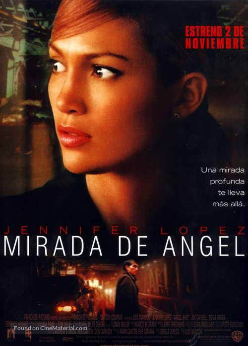Angel Eyes - Spanish Movie Poster