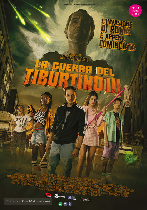 La Guerra del Tiburtino III - Italian Movie Poster