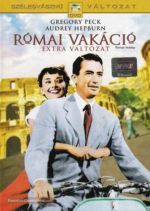 Roman Holiday - Hungarian Movie Cover