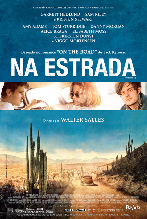 On the Road - Brazilian Movie Poster