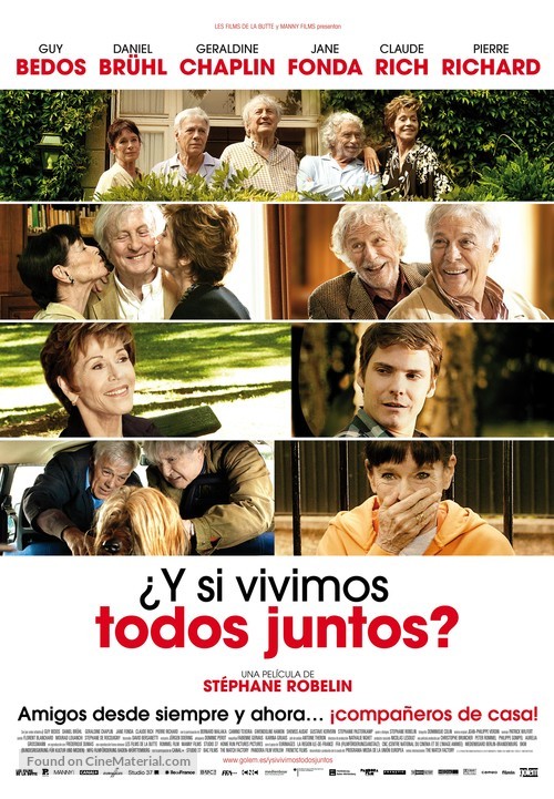 Et si on vivait tous ensemble? - Spanish Movie Poster