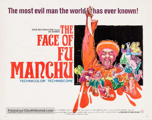 The Face of Fu Manchu - Movie Poster