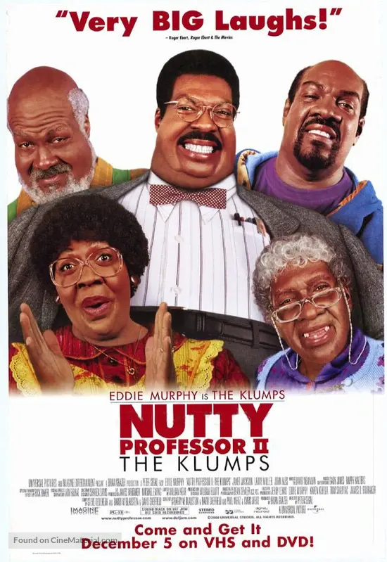 Nutty Professor 2 - Movie Poster