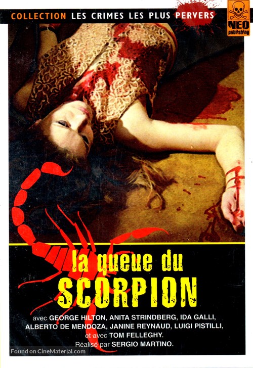 La coda dello scorpione - French DVD movie cover