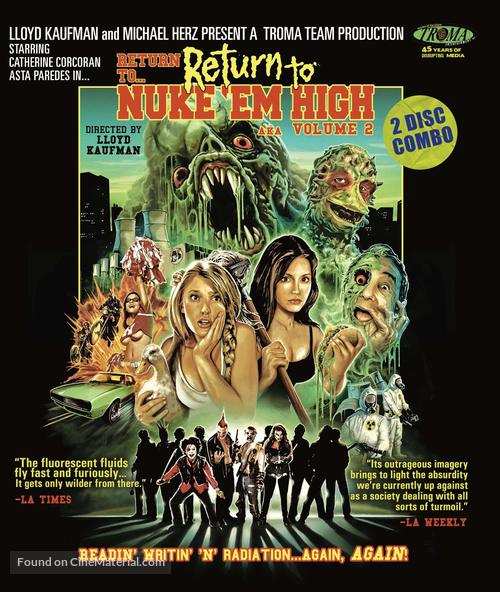 Return to Return to Nuke &#039;Em High Aka Vol. 2 - Blu-Ray movie cover