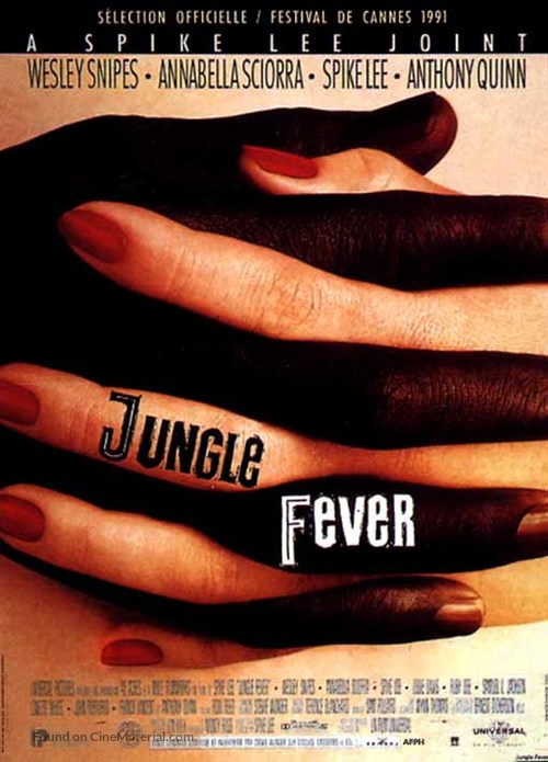 Jungle Fever - French Movie Poster