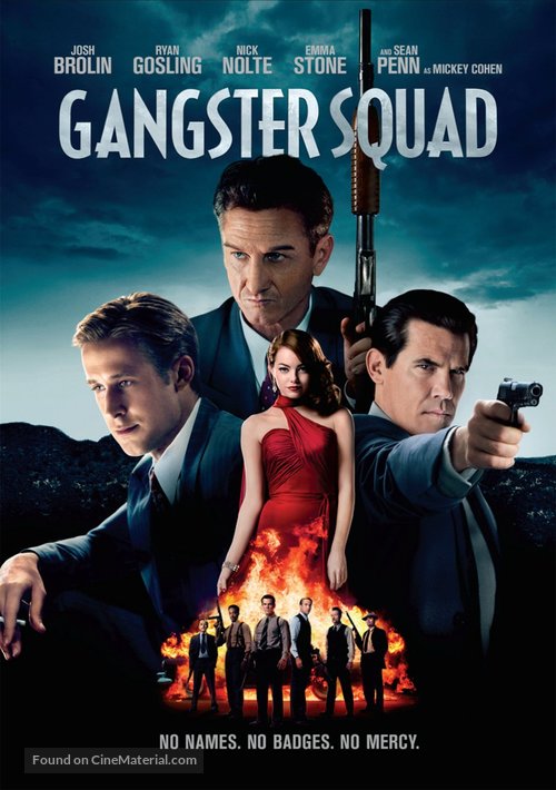 Gangster Squad - DVD movie cover