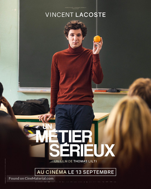 Un m&eacute;tier s&eacute;rieux - French Movie Poster