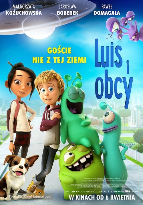 Luis &amp; the Aliens - Polish Movie Poster