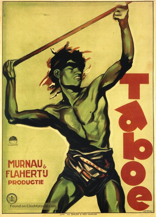 Tabu - Dutch Movie Poster