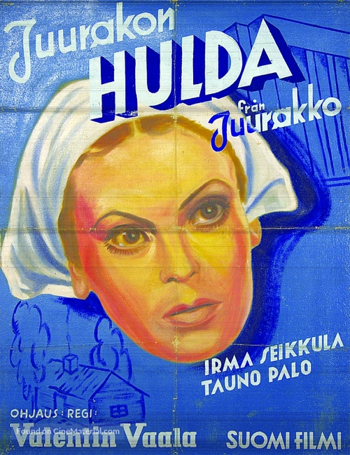 Juurakon Hulda - Finnish Movie Poster