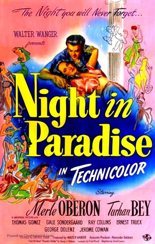 Night in Paradise - Movie Poster