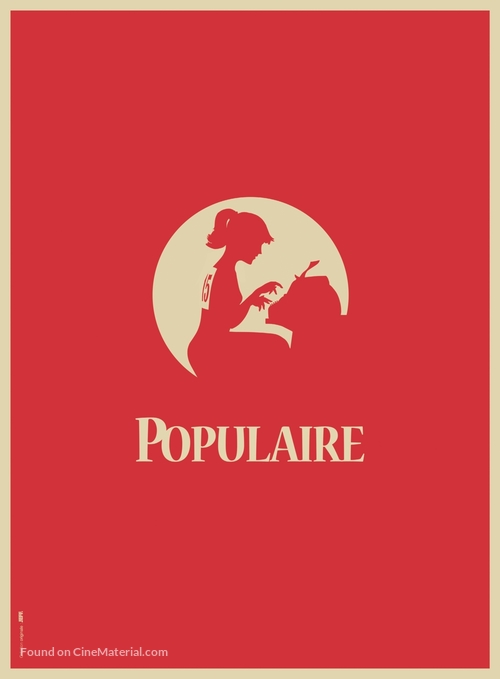 Populaire - French Movie Poster