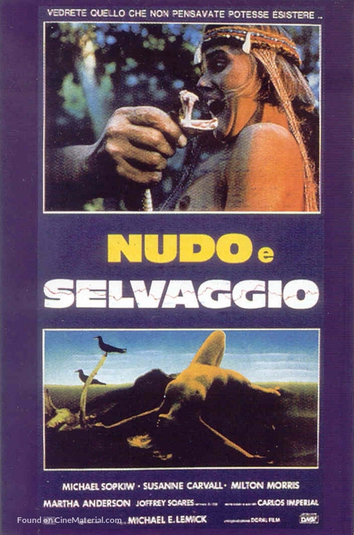 Nudo e selvaggio - Italian Movie Poster