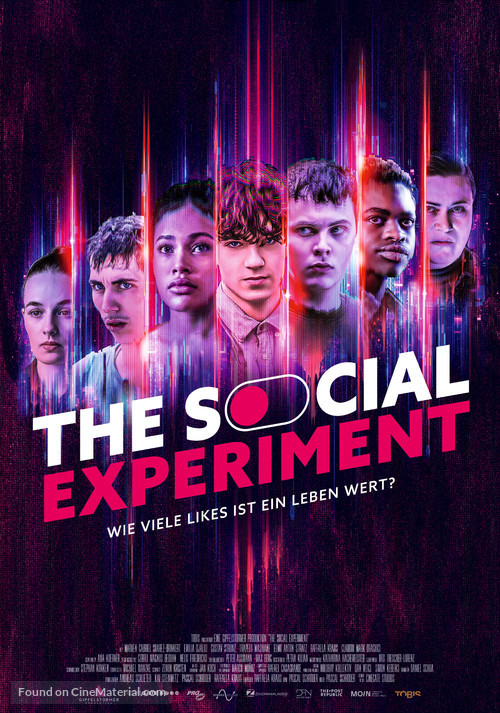 The Social Experiment - German Movie Poster