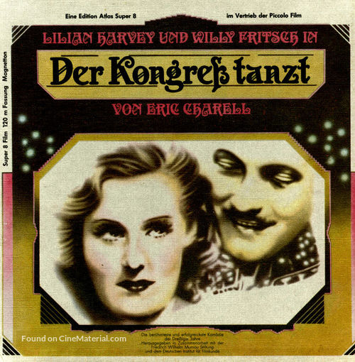 Der Kongre&szlig; tanzt - German Movie Cover